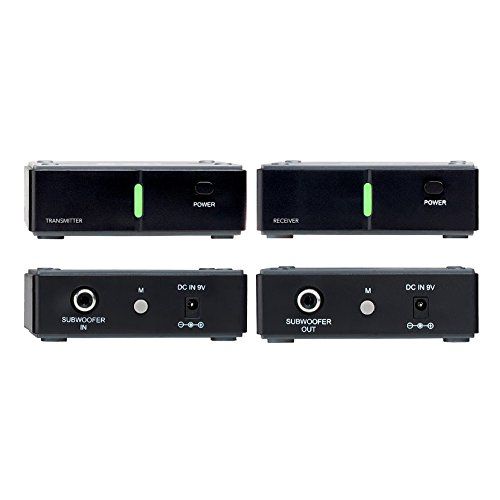  OSD Audio Wireless Subwoofer and Receiver Kit  34 Channel Transmitter - WSK100