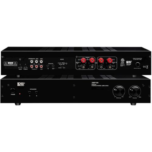  [아마존베스트]OSD Audio 75W Class D Stereo Amplifier  2 Channel Source Switch System, XMP100