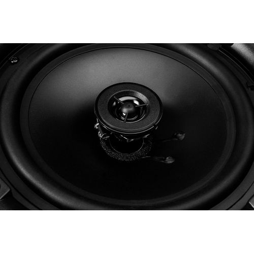  OSD Audio OSD 8 in Ceiling Speaker Pair 120W, Trimless Magnetic Grille, Pivoting Tweeter, Paintable Grille ACE800