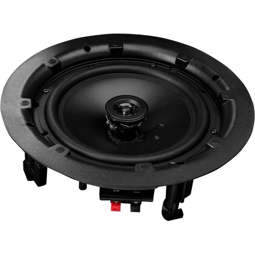  OSD Audio OSD 8 in Ceiling Speaker Pair 120W, Trimless Magnetic Grille, Pivoting Tweeter, Paintable Grille ACE800