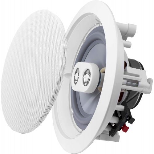  OSD Audio OSD Weatherproof 6.5” in-Ceiling Single Stereo - Dual Tweeter Speaker - ICE600TTWRS