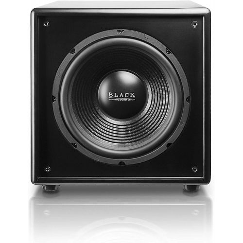  OSD Audio OSD 12 Powered Subwoofer 300W Front Firing, Home Theater Ready, Black Matte