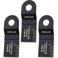 Oshlun MMR-0103 1-1/3-Inch Universal Bi-Metal Oscillating Tool Blade for Rockwell or Worx SoniCrafter Hex, 3-Pack