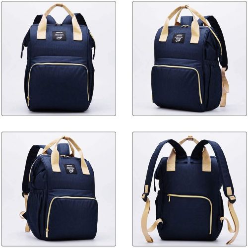  [아마존베스트]Diaper Backpack for Baby Bags,OSOCE Multi-Function Mom Nappy Maternity Back Packs,Waterproof