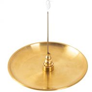 인센스스틱 OSOPOLA 3 in 1 Incense Burner - 5.5 Inch Brass Incense Holder for Incense Sticks/Coil Incense/Incense Cones - Metal Gourd-Shaped Ash Catcher for Meditation Yoga Room Home Decor ZX11S