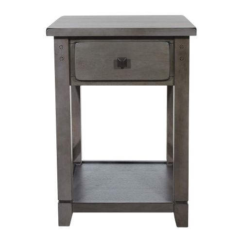  OSP Home Furnishings HSB12-WGR Hillsboro Coffee Table Grey Wash