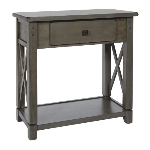  OSP Home Furnishings HSB12-WGR Hillsboro Coffee Table Grey Wash