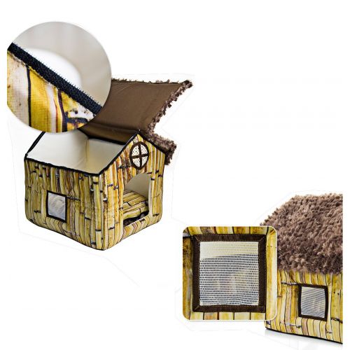  OSPet Portable Dog House Warm And Cozy Indoor / Outdoor, Great For Dogs, Cats, Kittens, Puppies, and Rabbits