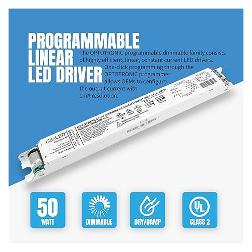  10 Pieces Osram 57452 50 watt 120/277 volt 50-60Hz Dimmable LED Driver (OTi50/120-277/1A4/DIM-1/L G2 Osram Optotronic LED Driver)
