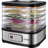 [아마존베스트]OSTBA Food Dehydrator Machine Adjustable Temperature Control Food Dryer Dehydrator LED Display Electric Food Dehydrator with 72H Timer, 240W, Recipe Book Included