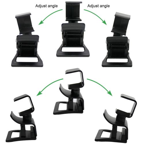  [아마존베스트]OSTENT TV Clip Mount Stand Holder Compatible for Sony PS4 Eye Camera Sensor