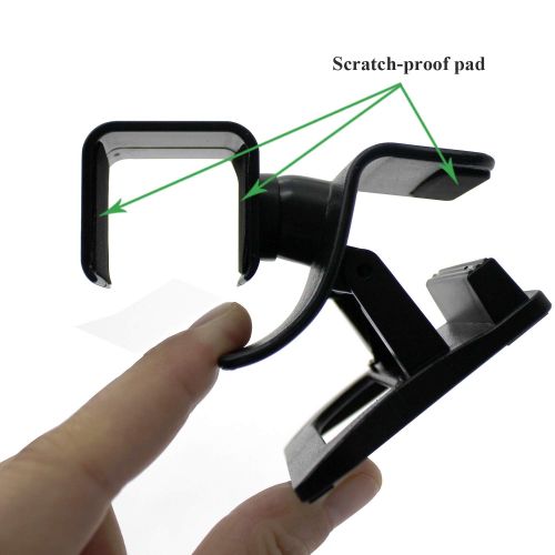  [아마존베스트]OSTENT TV Clip Mount Stand Holder Compatible for Sony PS4 Eye Camera Sensor