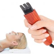 OSTONE Head Massager, Electric Hot Stone Therapy Equipment, Wooden Handle Head Scraping,Dredge...