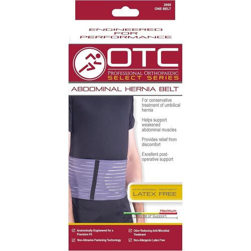  OTC Hernia Belt, Abdominal Umbilical Treatment, Select Series, Large