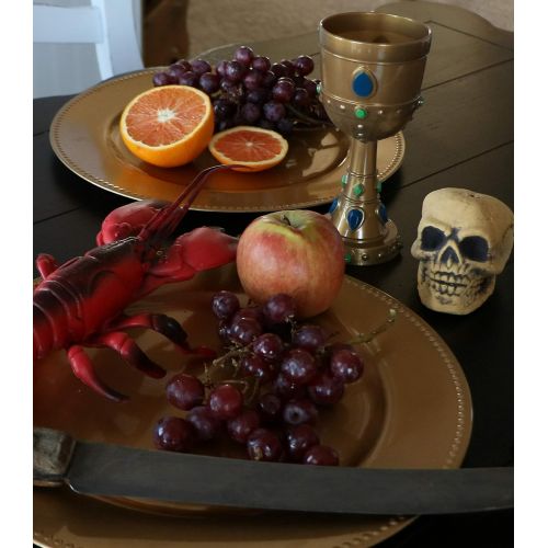  [아마존베스트]OTC - Medieval Style Jeweled Goblet King Queen Pirate Halloween (Colors May Vary)