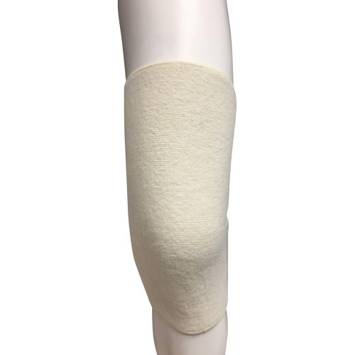  OTC Knee Warmer Angora Arthritis Relief, White, Medium