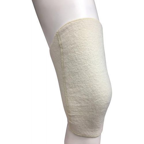  OTC Knee Warmer Angora Arthritis Relief, White, Medium
