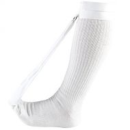 OTC Night Sock, Plantar Fasciitis, Achilles Tendonitis, Step Arch Tight Calf Muscle Support, White, Small