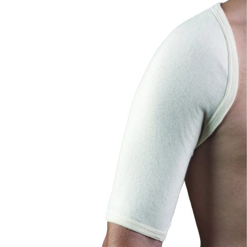  OTC Shoulder Warmer Angora Arthritis Relief, White, X-Large