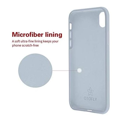  [아마존베스트]OTOFLY Compatible with iPhone XR Case 6.1 inch,[Silky and Soft Touch Series] Premium Soft Liquid Silicone Rubber Full-Body Protective Bumper Case for iPhone XR (Baby Blue)