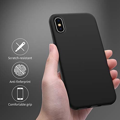  [아마존베스트]OTOFLY iPhone Xs Max Case,Ultra Slim Fit iPhone Case Liquid Silicone Gel Cover with Full Body Protection Anti-Scratch Shockproof Case Compatible with iPhone Xs Max, [Upgraded Versi