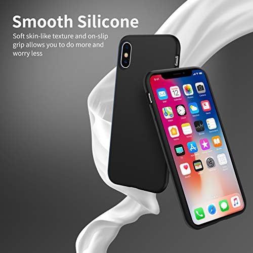  [아마존베스트]OTOFLY iPhone Xs Max Case,Ultra Slim Fit iPhone Case Liquid Silicone Gel Cover with Full Body Protection Anti-Scratch Shockproof Case Compatible with iPhone Xs Max, [Upgraded Versi