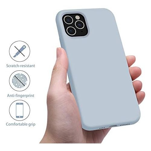  [아마존베스트]OTOFLY Compatible with iPhone 11 Pro Max Case 6.5inch,Ultra Slim Fit iPhone Case Liquid Silicone Gel Cover with Full Body Protection Anti-Scratch Shockproof Case for iPhone 11 Pro