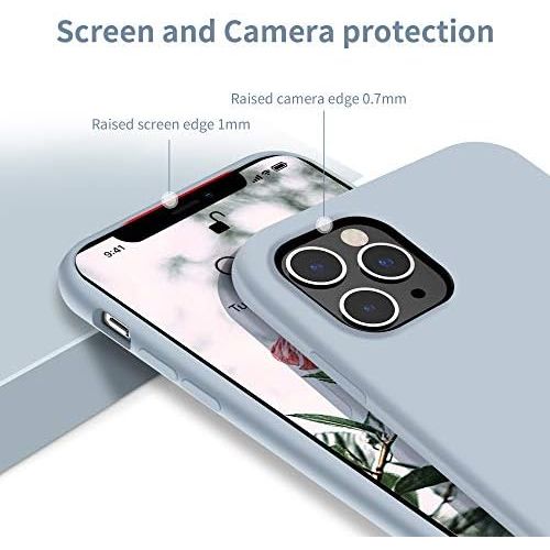  [아마존베스트]OTOFLY Compatible with iPhone 11 Pro Max Case 6.5inch,Ultra Slim Fit iPhone Case Liquid Silicone Gel Cover with Full Body Protection Anti-Scratch Shockproof Case for iPhone 11 Pro