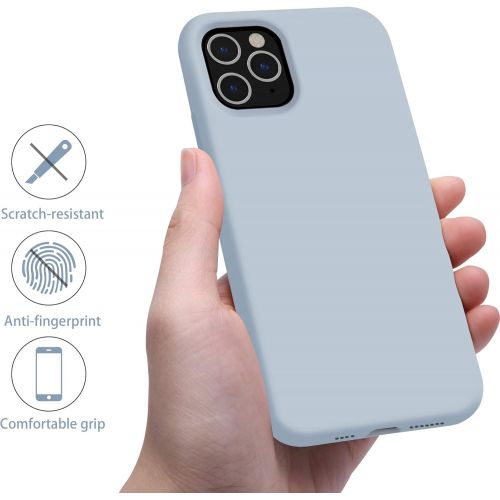  [아마존베스트]OTOFLY Compatible with iPhone 11 Pro Max Case 6.5inch,Ultra Slim Fit iPhone Case Liquid Silicone Gel Cover with Full Body Protection Anti-Scratch Shockproof Case for iPhone 11 Pro