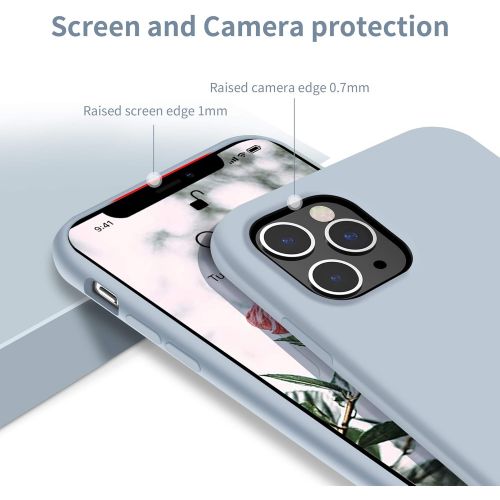  [아마존베스트]OTOFLY Compatible with iPhone 11 Pro Max Case 6.5inch,Ultra Slim Fit iPhone Case Liquid Silicone Gel Cover with Full Body Protection Anti-Scratch Shockproof Case for iPhone 11 Pro