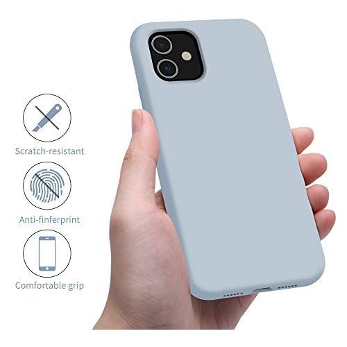  [아마존베스트]OTOFLY iPhone 11 Case,Ultra Slim Fit iPhone Case Liquid Silicone Gel Cover with Full Body Protection Anti-Scratch Shockproof Case Compatible with iPhone 11 (Baby Blue)