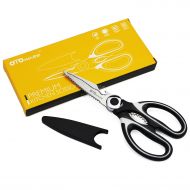 OTOWARE Kitchen Shears：OTOware Ultra Sharp Premium Heavy Duty Kitchen Shears and Multi Purpose Scissors with Blade Cover (Large)