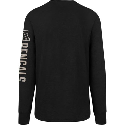  NFL Mens OTS Slub Long Sleeve Team Name Tee