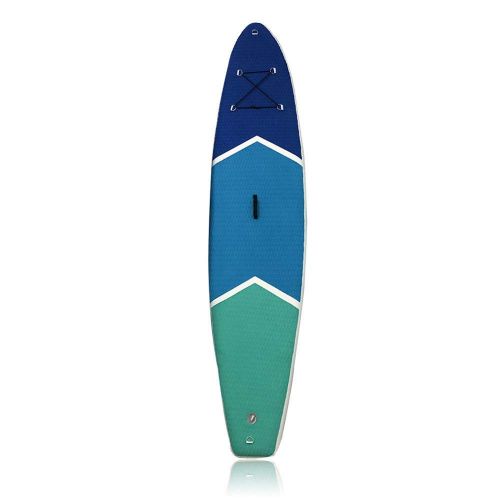  OUKANING HanseMay 10 Aufblasbare Stand Up Paddle Board, Paddeln Surfbrett Paddel einstellbar mit Ruder und Rucksack