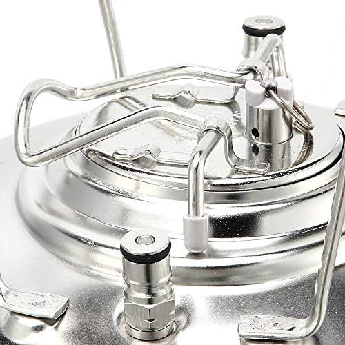  [아마존베스트]OUKANING 18.5L Portable Mini Keg Growler Stainless Steel Beer Wine Brew Barrel Holder