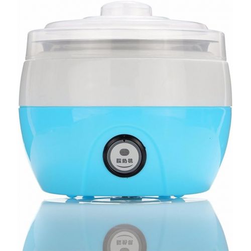  [아마존베스트]OUNONA 1L Automatic Yogurt Maker - Electronic Stainless Steel Tank Home Yogurt Making Machine with US Plug (Blue，220V)