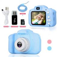 [아마존베스트]OUPUSES Upgrade Kids Camera for Toddlers, Christmas Birthday Gifts for Age 3-9 Girls and Boys HD Digital Video Camera , Mini Play Camera for 3 4 5 6 7 8 9 Year Old Boys with 32GB S