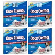 OUT! Pet Care, LLC. OUT! 5-Layer Odor Control Quilted Dog Pads, 21x21, Case of 200