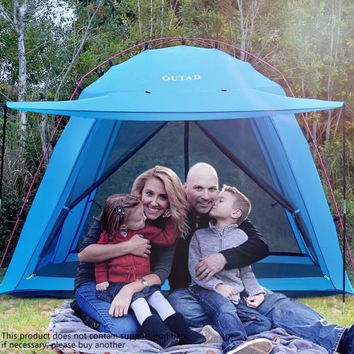  Beach Tent,OUTAD Sun Shelter Sunshade Shelter Waterproof Breathable Anti-Mosquito Beach Shade with Carry Bag