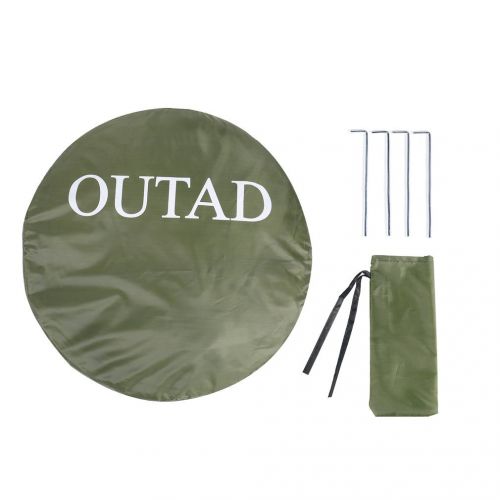  OUTAD Pop Up Shower Tent Privacy Tent with Carrying Bag
