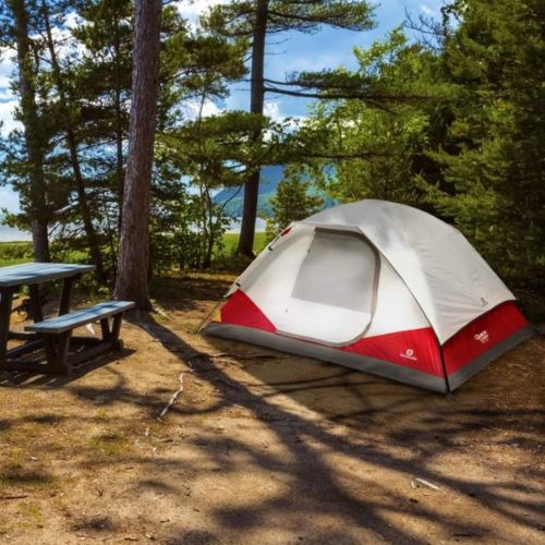  Outbound Instant Pop up Tent for Camping with Carry Bag and Rainfly | Water Resistant | 3 Season | Dome & Cabin Tents, 5, 6, 8, and 10-Person
