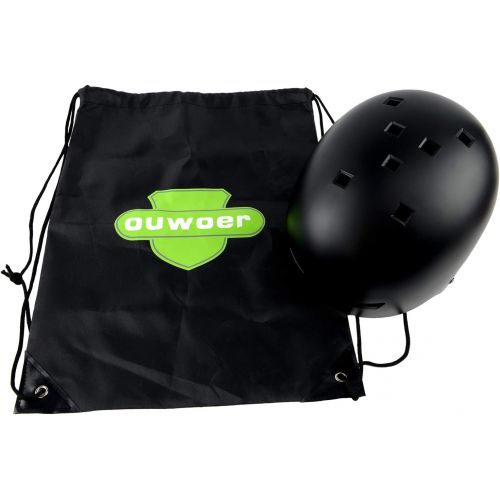  OUWOER Skateboard Skate Scooter Bike Helmet, 3 Sizes for Kids, Youth, Adult