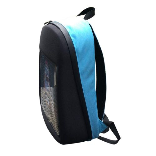  OUYAWEI Smart LED WiFi Advertising Backpack Wireless Dynamic Backpack Shoulder Bag with Advertising Screen Christmas Festival Gift