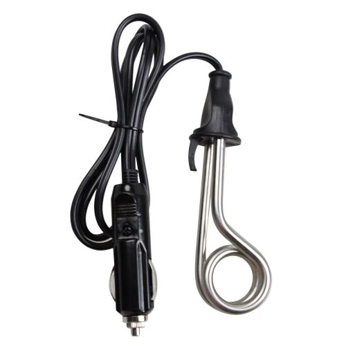  Ovente CH112 Car Immersion Liquid Heater, 150W (12V), Compact, Portable, 1Piece, (CH1121B), 1 - Black