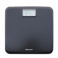 OVI Digital Body Weight Bathroom Scale with Step-On Technology,Leather Look Plastic,400 Pounds Scales,Black