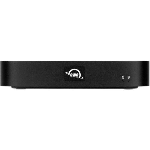  OWC 1TB miniStack STX & Thunderbolt Hub Xpansion (1TB SSD, Matte Black)