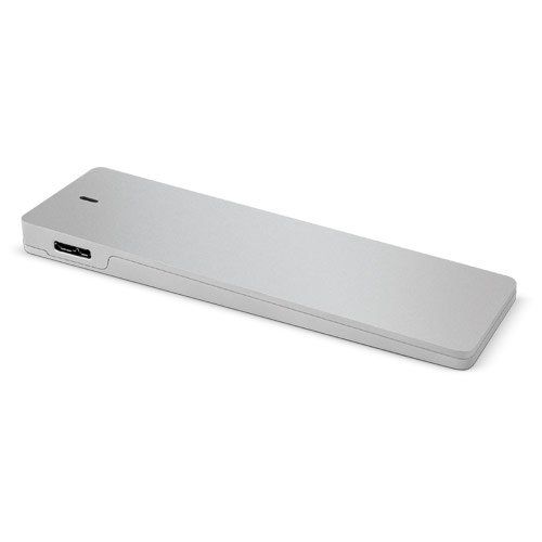  OWC Envoy USB Powered - HDD/SSD enclosures (Aluminium, Aluminium, ASMedia 1051, USB)