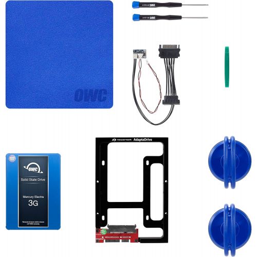  OWC 500GB 3G SSD and HDD DIY Complete Bundle Upgrade Kit for Late 2009-2010 iMacs, (OWCKITIM09HE500)
