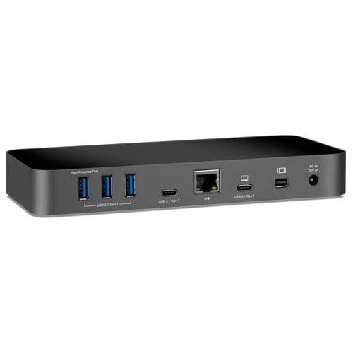  OWC 10-Port USB-C Dock (OWCTCDK10PMHSG) with Mini DisplayPort to HDMI 4K Adapter, Space Gray