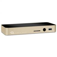 OWC USB-C Dock, 10 port, designed for MacBook-Gold w/Mini DisplayPort